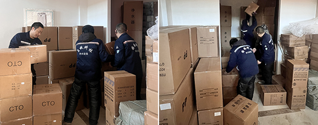 國鐵科林開水器廠家節(jié)前備貨服務好每一位客戶